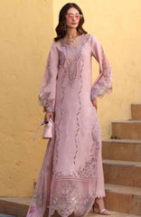 Noor Chikankari By Saadia Asad Unstitched Lawn Embroidered 3 Piece Suit - NSACKL-2A -  Summer Collection