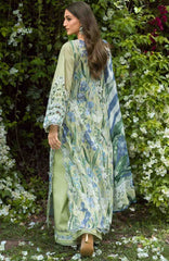 Bridgerton By Elaf Unstitched Lawn Printed 3 Piece Suit  - ELFBRGLP-2A- Garden Affair- Summer Collection