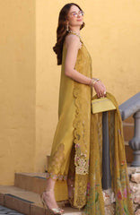 Noor Chikankari By Saadia Asad Unstitched Lawn Embroidered 3 Piece Suit - NSACKL-2B -  Summer Collection