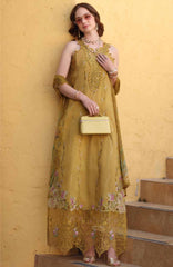 Noor Chikankari By Saadia Asad Unstitched Lawn Embroidered 3 Piece Suit - NSACKL-2B -  Summer Collection