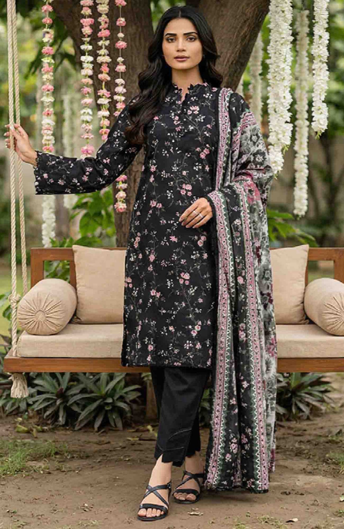 Salina Digital  by Regalia Textile Unstitched Lawn Printed 3 Piece Suit  - RGLSLDLP -02  Summer Collection