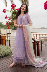 AYA –Luxury Lawn By Faiza Saqlain Unstitched Lawn Embroidered 3 Piece Suits - FSQLXL-SUELA- Summer Collection