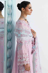 Festive Lawn By Qalamkar Unstitched Lawn Embroidered 3 Piece Suit  - QLMFSTL-02-Isane - Summer Collection