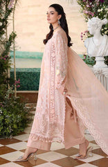 Tea Affair By Maria B Unstitched Chiffon Embroidered 3 Piece Suit- MBTACH-04- Formal Collection
