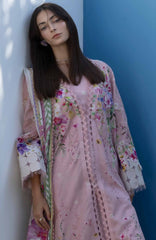 Santorini by Elaf Unstitched Lawn Printed 3 Piece Unstitched Suit - ELFSAN2- Angel- Summer Collection