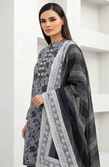 Black & White by Regalia Textile Unstitched Lawn Printed 3 Piece Suit  - RGLBLWTLP -02  Summer Collection