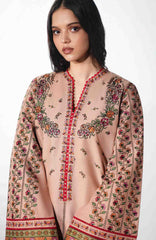 Jugnu by Hussain Rehar Unstitched Lawn Embroidered 3 Piece Suits- -JUGELXL-02- Nazeh- Summer Collection