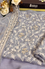 Meerub Exclusive V6 By AB Textiles Unstitched Embroidered Chiffion  3 Piece - ABMRBEV6-02 Fomal Collection