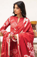 M Basic Elaheh By Maria B Unstitched Lawn  Printed  3 Piece Suit - MBSCELPL02 - Summer Collection