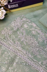 Meerub Exclusive V5 By AB Textiles Unstitched Embroidered Chiffion  3 Piece - ABMRBEV5-02 Fomal Collection