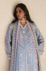 Eid Lawn By Suffuse Unstitched Lawn Embroidered 3 Piece Suit - SUFEDLXL- Elani - Summer Collection