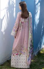 Santorini by Elaf Unstitched Lawn Printed 3 Piece Unstitched Suit - ELFSAN2- Angel- Summer Collection