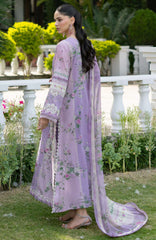 Signature Vol- II By Elaf Unstitched Lawn Embroidered 3 Piece Suit - ELFSGNV2-1B- Bianca - Summer Collection