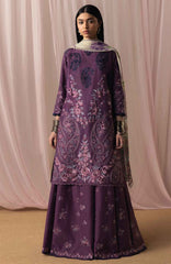 Satori By Zara Shahjahan Unstitched Lawn Embroidered 3 Piece Suit  - ZSSTL-2 - SUMIRE- Summer Collection