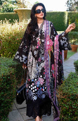 A Moi - Held By Love By Mushq Unstitched Luxury Lawn Embroidered 3 Piece Suit - MQHMAM-02- Gentle Breeze-  Summer Collection