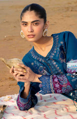 Siraa Lawn by Sadaf Fawad Khan Embroidered Suit Unstitched 3 Piece - SFKSILXL02- Shenaaz - Summer Collection