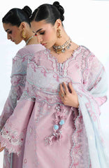 Festive Lawn By Qalamkar Unstitched Lawn Embroidered 3 Piece Suit  - QLMFSTL-02-Isane - Summer Collection