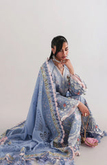 Eid Lawn By Suffuse Unstitched Lawn Embroidered 3 Piece Suit - SUFEDLXL- Elani - Summer Collection