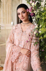 Tea Affair By Maria B Unstitched Chiffon Embroidered 3 Piece Suit- MBTACH-04- Formal Collection