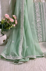 Meerub Exclusive V4 By AB Textiles Unstitched Embroidered Chiffion Chiffon 3 Piece - ABMRBEV4-02 Fomal Collection
