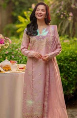 Luxury Eid By Rang Rasiya Unstitched Lawn Embroidered 3 Piece Suit  - RRLELXL-8-Alayna- Summer Collection