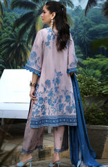 Luxury Lawn By Regalia Unstitched  Lawn Embroidered 3 Piece Suit  - RGLASIBLXL-08- Zesty Zara- Summer Collection