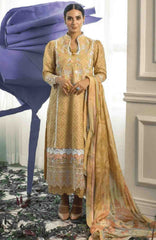 ZOHA Luxury Lawn by Ansab Jahangir Unstitched 3Pc Suit-  ANJH22Z-2- Summer Collection