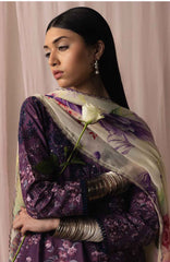 Satori By Zara Shahjahan Unstitched Lawn Embroidered 3 Piece Suit  - ZSSTL-2 - SUMIRE- Summer Collection