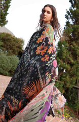 Belle Saison by Esmel Unstitched Lawn Embroidered 3 Piece Suit - ESLBLS-11- Elvire - Summer Collection