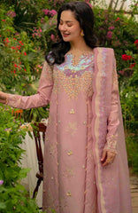 Luxury Eid By Rang Rasiya Unstitched Lawn Embroidered 3 Piece Suit  - RRLELXL-8-Alayna- Summer Collection