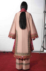 Jugnu by Hussain Rehar Unstitched Lawn Embroidered 3 Piece Suits- -JUGELXL-02- Nazeh- Summer Collection