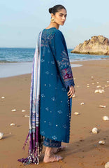 Siraa Lawn by Sadaf Fawad Khan Embroidered Suit Unstitched 3 Piece - SFKSILXL02- Shenaaz - Summer Collection