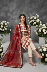 Salina Dobby By Regalia Unstitched  Lawn Printed 3 Piece Suit  - RGLSLNDB-01- Salina Dobby 1-Summer Collection