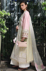 Qline by Qalamkar  Unstitched Lawn Embroidered 3 Piece Suit - QLMQDL-2- Aylin -  Summer Collection