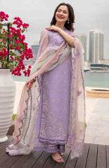 AYA –Luxury Lawn By Faiza Saqlain Unstitched Lawn Embroidered 3 Piece Suits - FSQLXL-SUELA- Summer Collection
