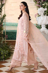 Tea Affair By Maria B Unstitched Chiffon Embroidered 3 Piece Suit- MBTACH-04- Formal Collection