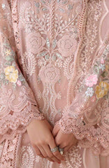 Tea Affair By Maria B Unstitched Chiffon Embroidered 3 Piece Suit- MBTACH-04- Formal Collection