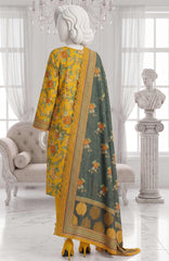 LUCHI  By Justuju Unstitched Embroidered Cambric 3 Piece Suit - JTJLCHI-03- Winter Collection