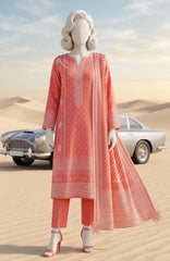 Zamana By Justuju Unstitched Embroidered Cambric 3 Piece Suit - JTJZMNW03- Winter Collection