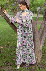 Bridgerton By Elaf Unstitched Lawn Printed 3 Piece Suit  - ELFBRGLP-3A- Elvira- Summer Collection