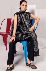 Mbasic by Maria B Unstitched Lawn Embroidered 3 Piece Suit - MBSCL-3B -  Summer Collection