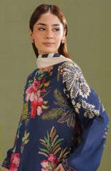 Coco  Prints Drop-One By Zara Shahjahan Unstitched Lawn Printed 3 Piece Suit - CCA1ZSLP-3B- Vera   - Summer Collection