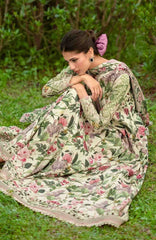 Bridgerton By Elaf Unstitched Lawn Printed 3 Piece Suit  - ELFBRGLP-3B- PetaLine- Summer Collection