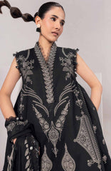 Mbasic by Maria B Unstitched Lawn Embroidered 3 Piece Suit - MBSCL-3B -  Summer Collection