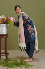 Coco  Prints Drop-One By Zara Shahjahan Unstitched Lawn Printed 3 Piece Suit - CCA1ZSLP-3B- Vera   - Summer Collection