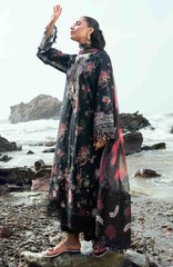 Nureh Gardenia Unstitched Lawn Embroidered 3 Piece Suit - NRGRDL2-03- Summer Collection