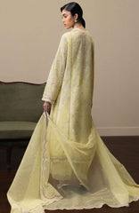 Satori By Zara Shahjahan Unstitched Lawn Embroidered 3 Piece Suit  - ZSSTL-3 -HINATA - Summer Collection