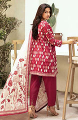 M Basic Elaheh By Maria B Unstitched Lawn  Printed  3 Piece Suit - MBSCELPL03 - Summer Collection