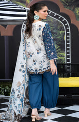 Luxury Printed Lawn By Regalia Unstitched  Lawn Printed 3 Piece Suit  - RGLASIBPRT-03- Ayka Bloom- Summer Collection