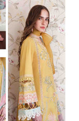 Belle Saison by Esmel Unstitched Lawn Embroidered 3 Piece Suit - ESLBLS-03-Belinea - Summer Collection